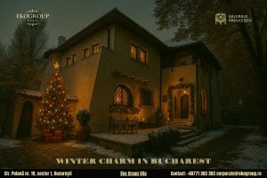 Poveste de Crăciun în anii ’30: magia sărbătorilor retrăită la fosta Casă Tătărăscu, astăzi Eko Group Vila