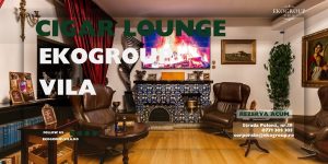 Locatie videoclip exclusivă în Cigar Lounge: o experiență interbelică premium la EkoGroup Vila